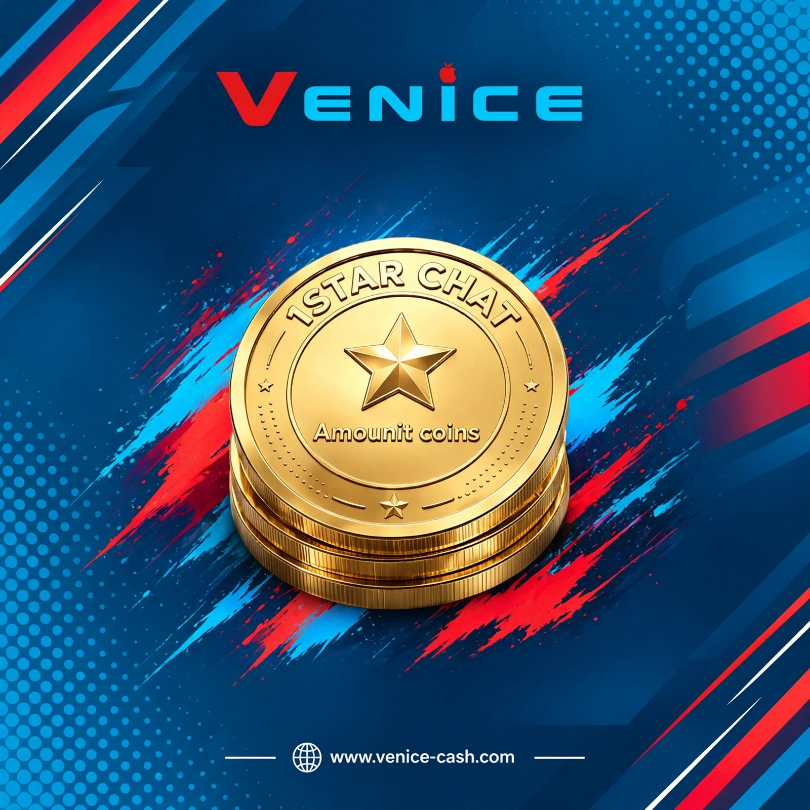 1STAR CHAT - 1STAR CHAT Amounit coins
