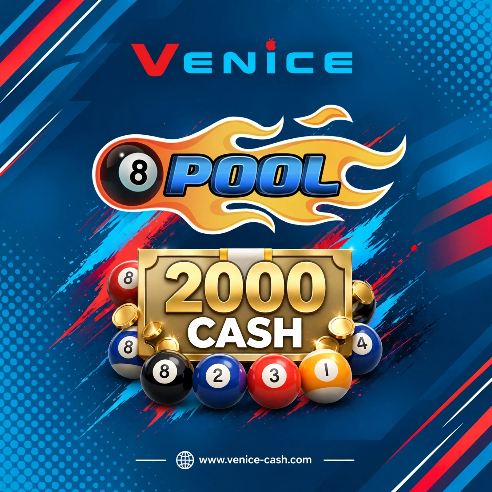 8BallPool - 2000Cash