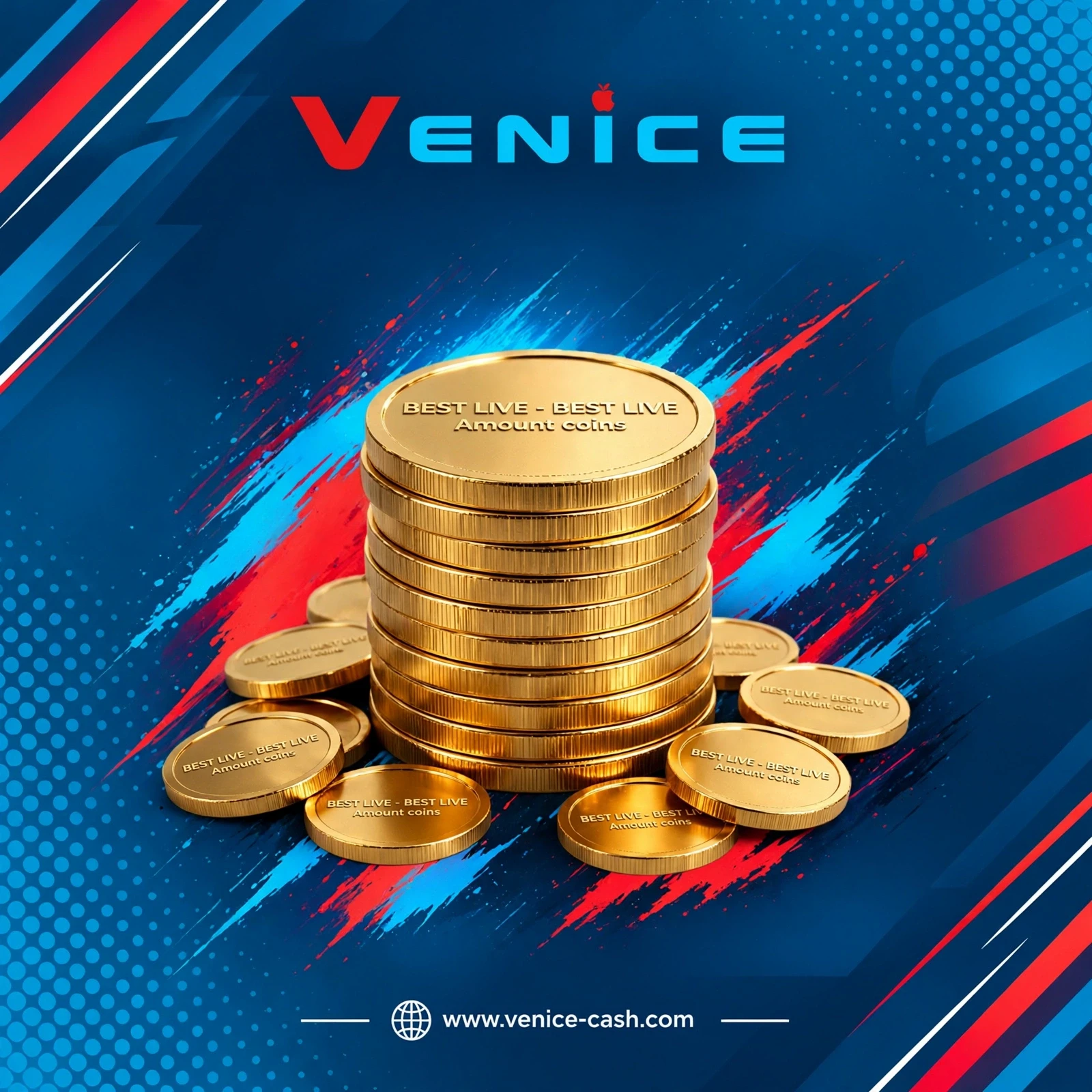 BEST LIVE - BEST LIVE Amount coins