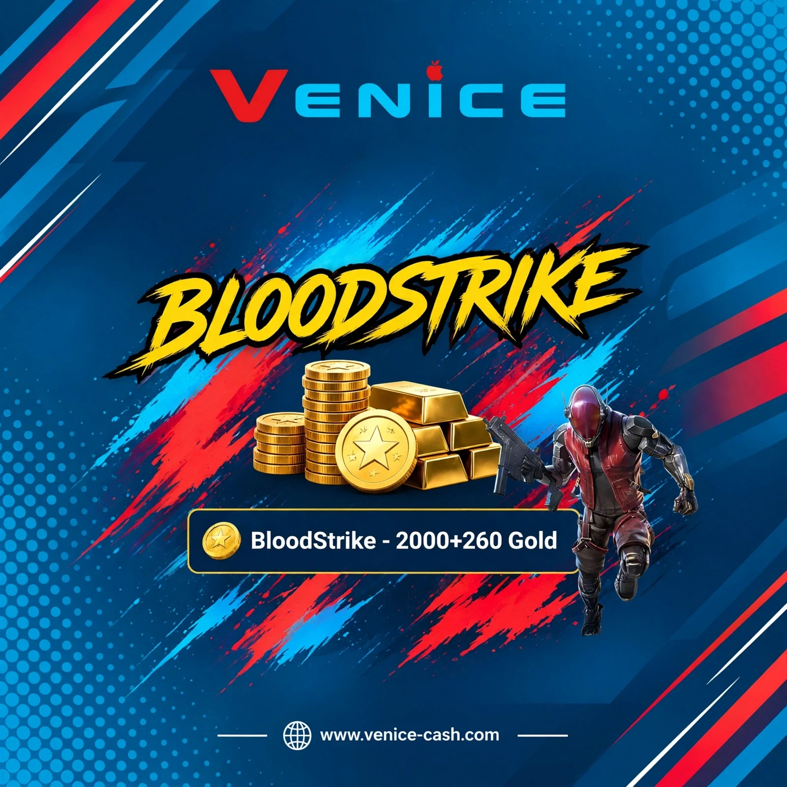 BloodStrike - 2000+260 Gold