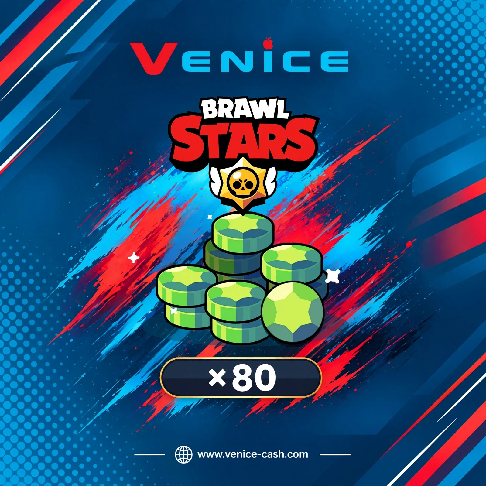 BrawlStars - 80Gems BrawlStars