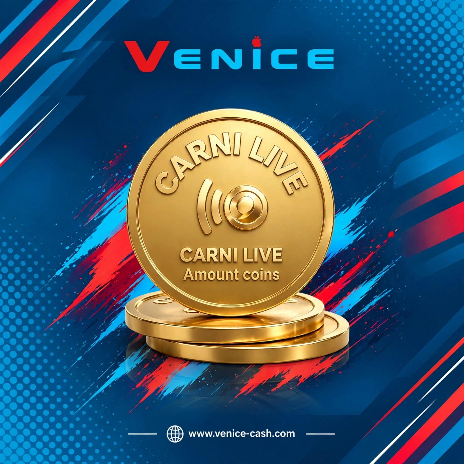 CARNI LIVE - CARNI LIVE Amount coins