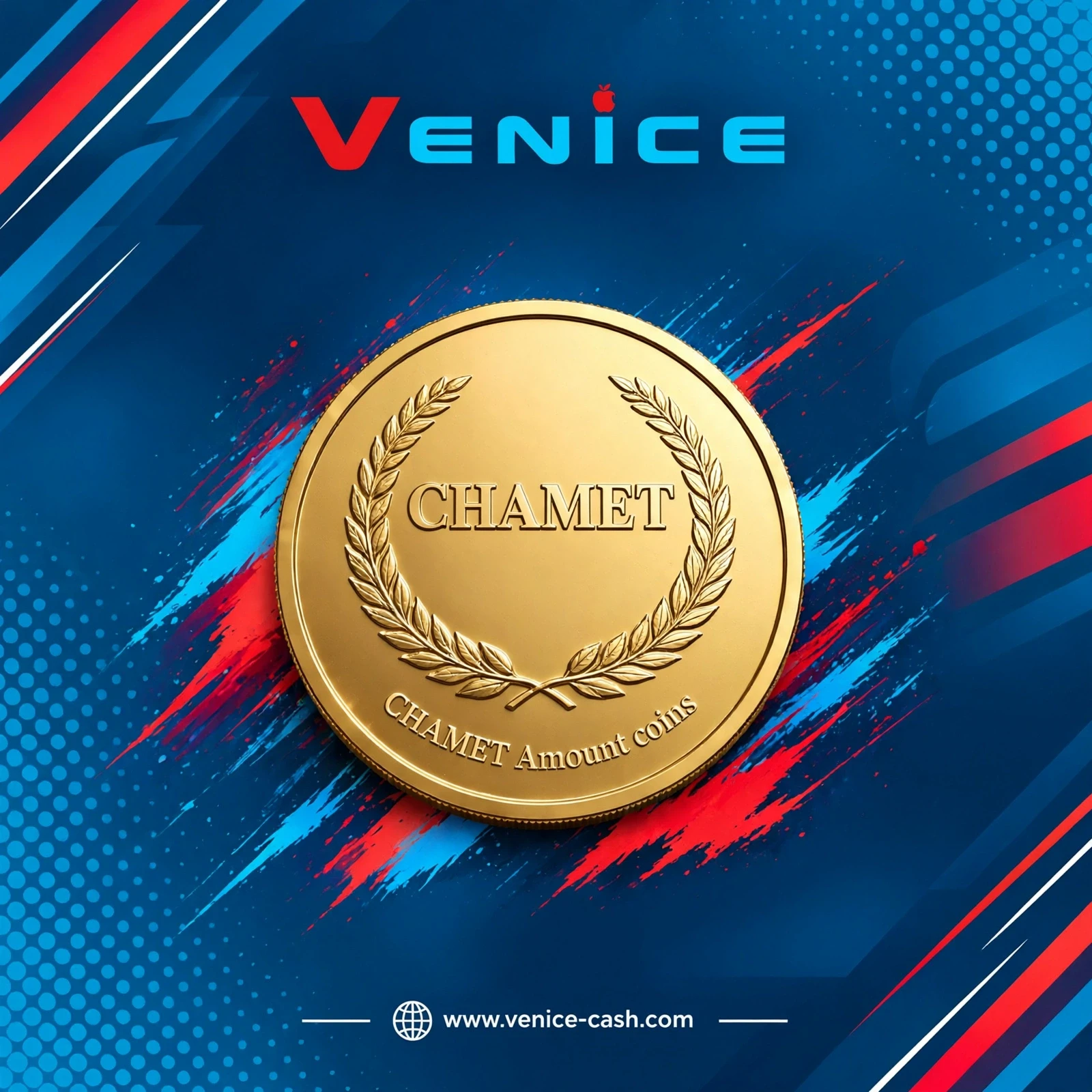 CHAMET - CHAMET Amount coins