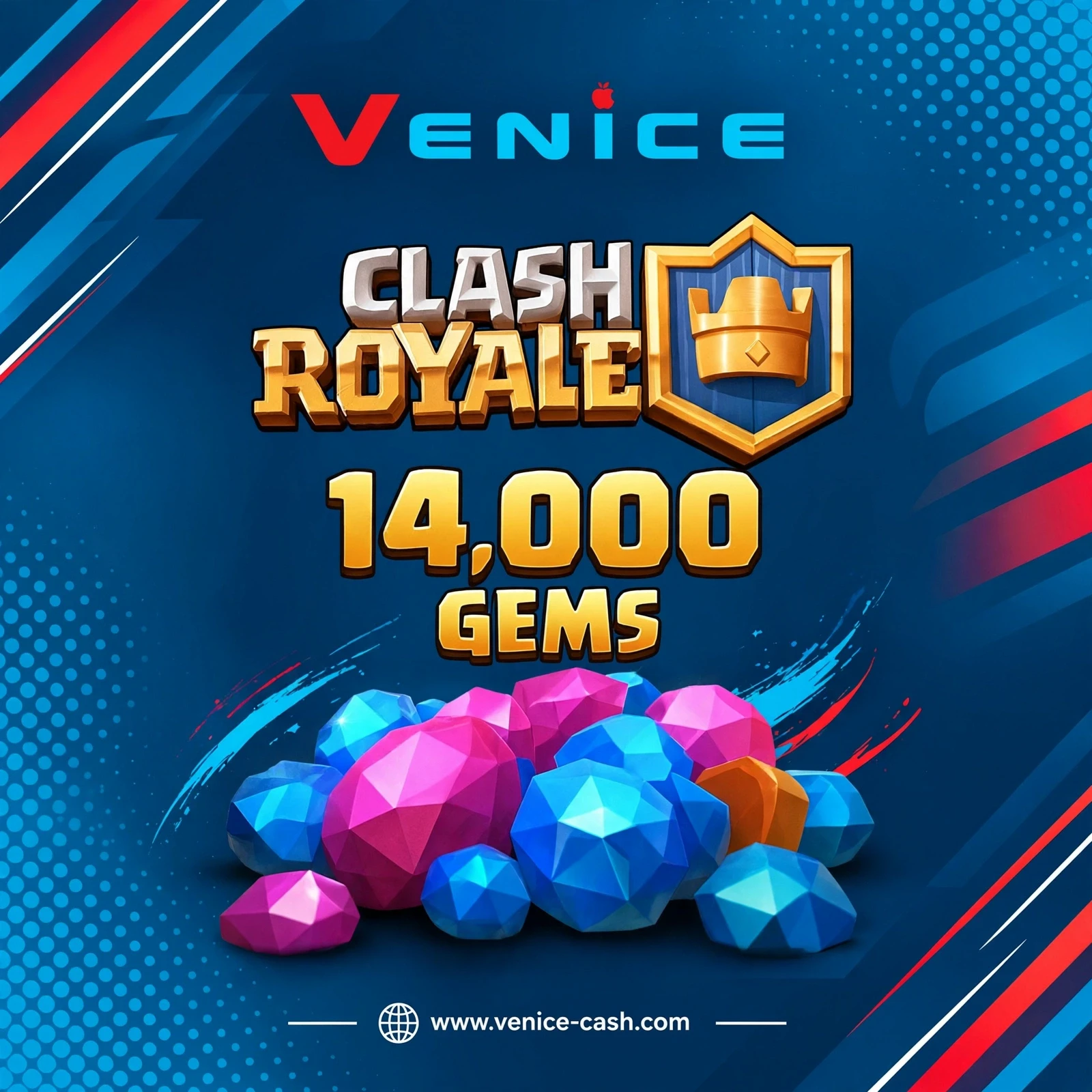 ClashRoyal - 14000Gems ClashRoyal