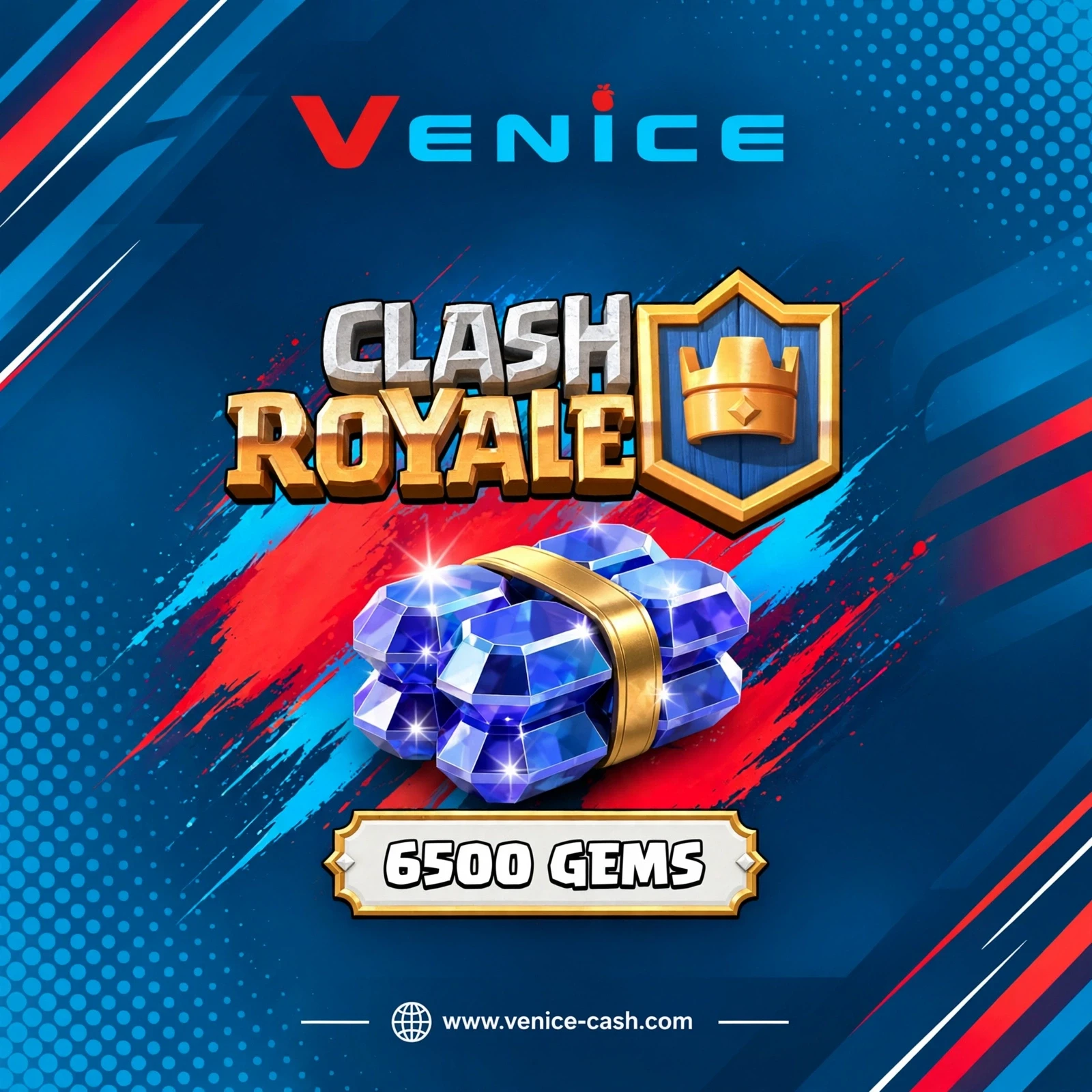 ClashRoyal - 6500Gems ClashRoyal
