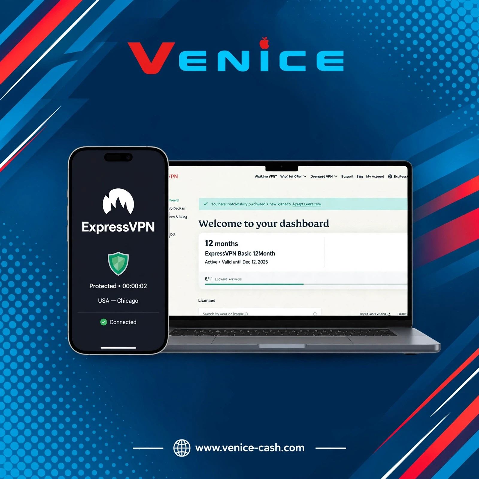ExpressVPN - ExpressVPN Basic 12Month