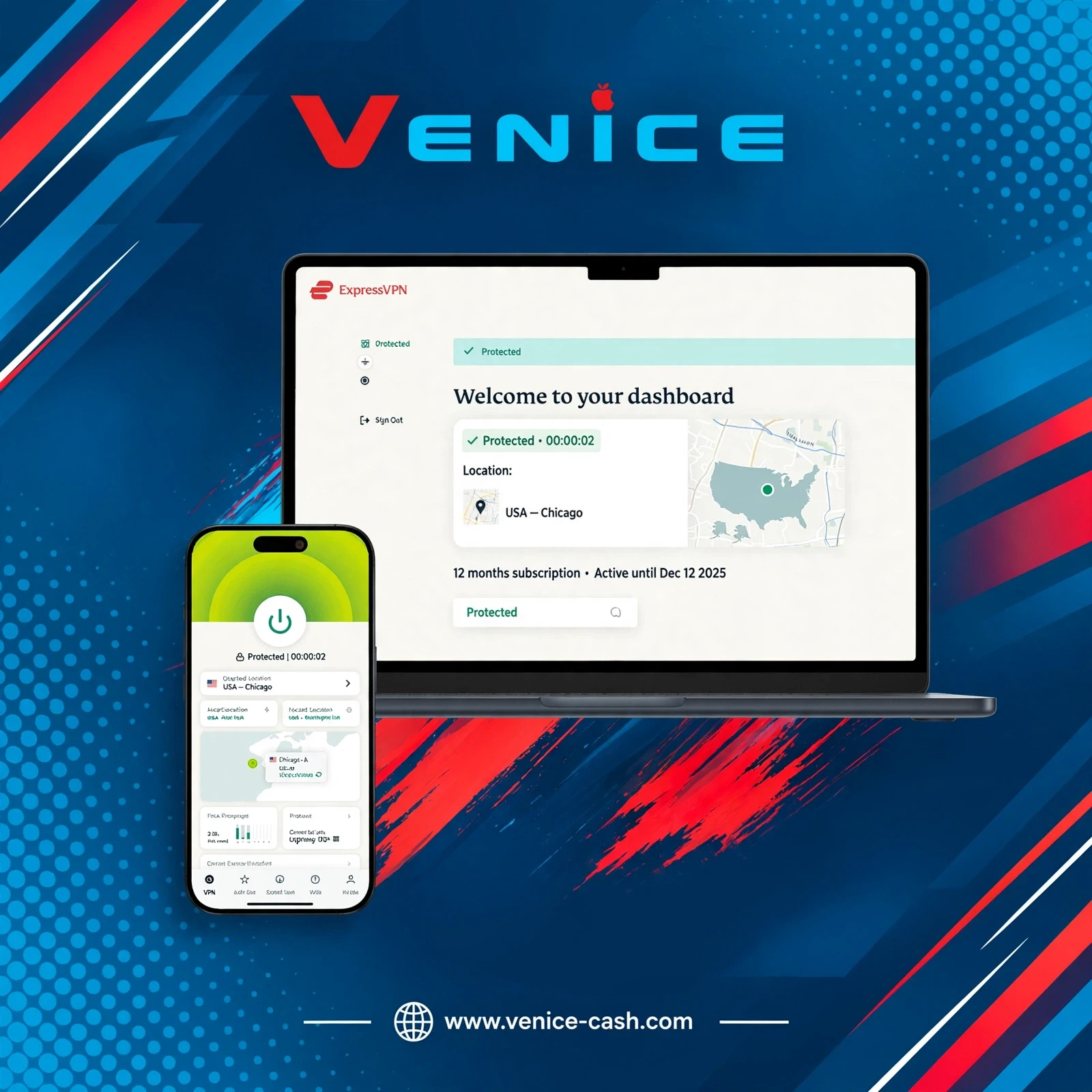 ExpressVPN - ExpressVPN Pro 1Month