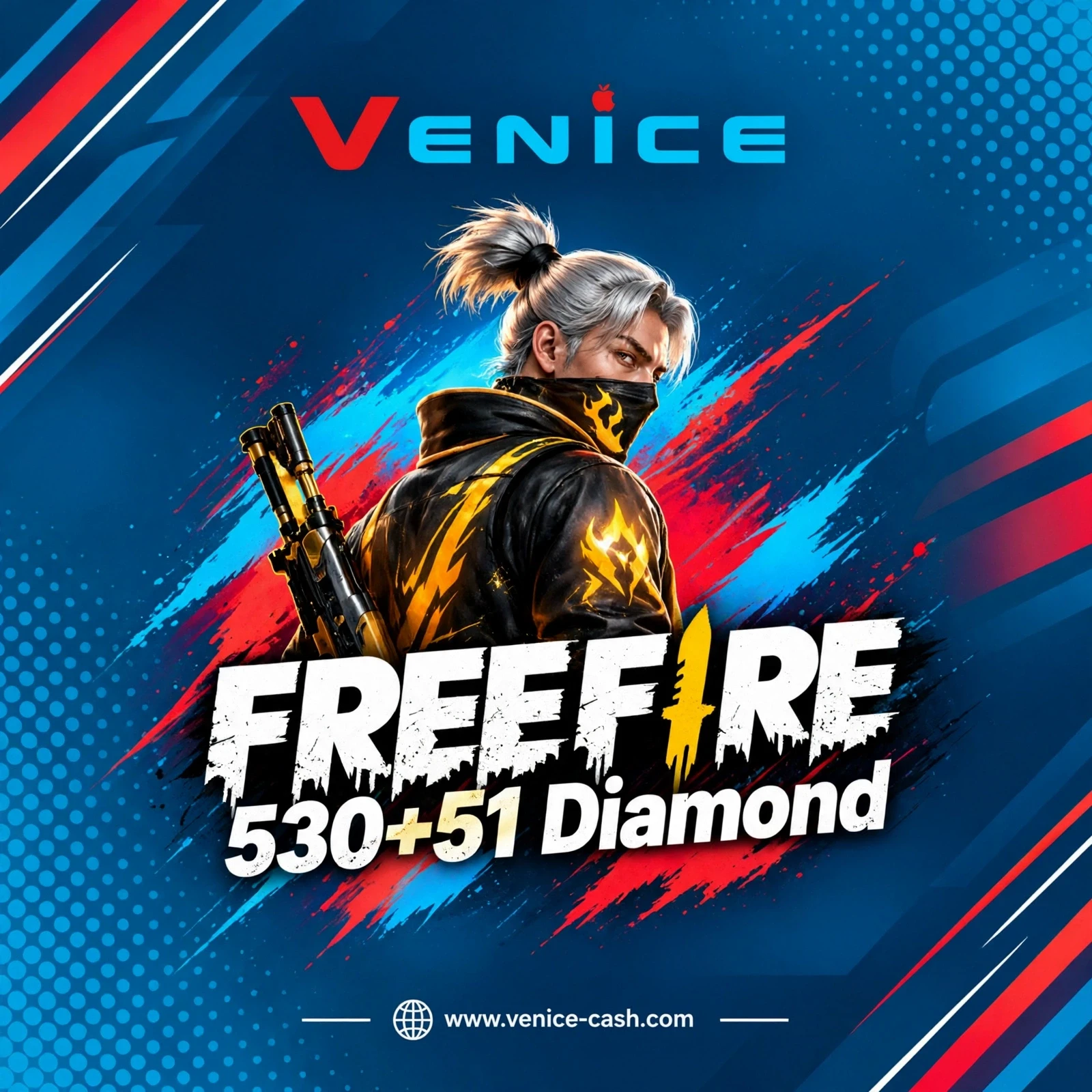 FREEFIRE 530+51 Diamond