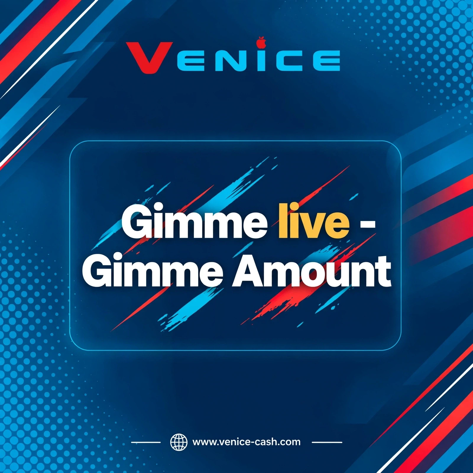 Gimme live - Gimme Amount