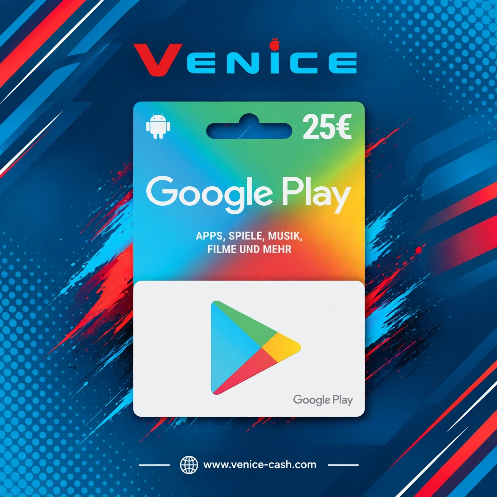 GooglePlay - google play 25 Euro