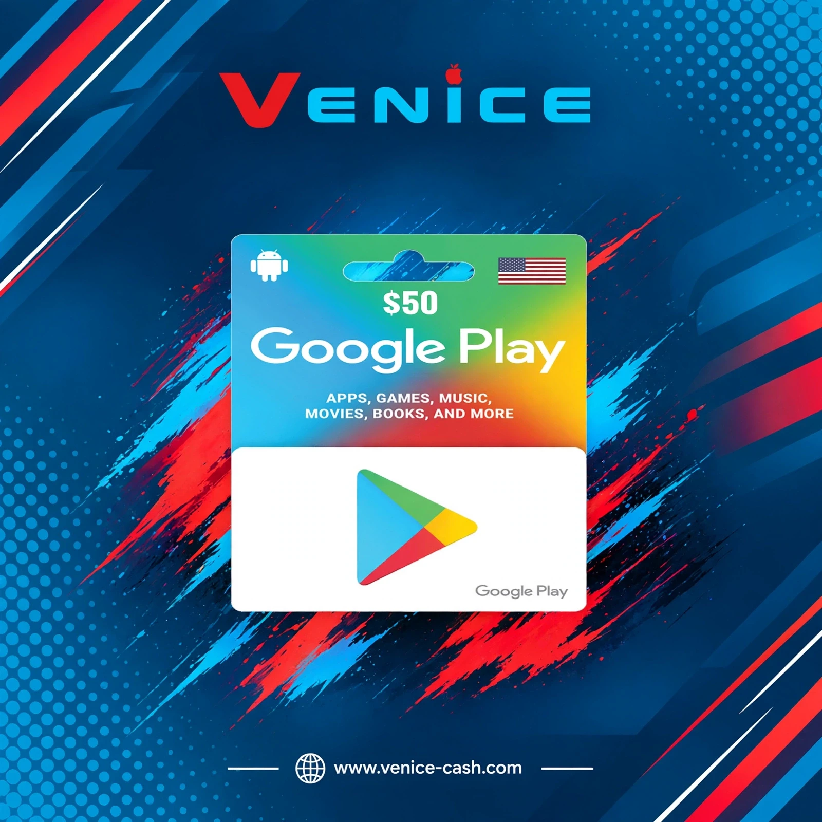 GooglePlay - google play 50 USA