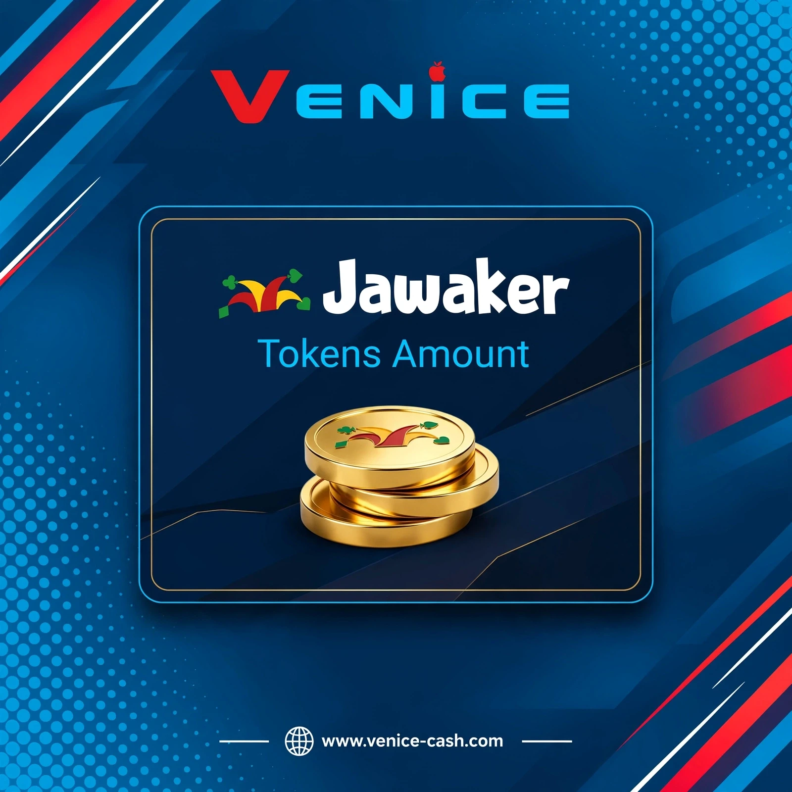 Jawaker - Tokens Amount