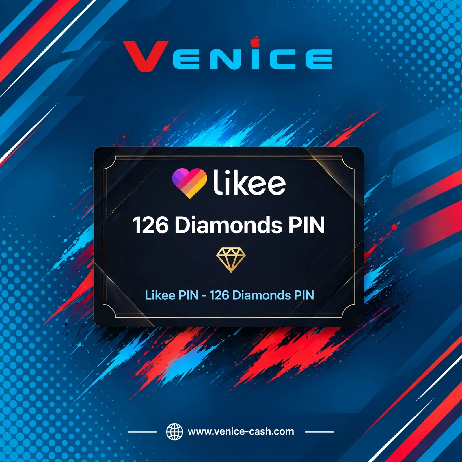 Likee PIN - 126Diamonds PIN