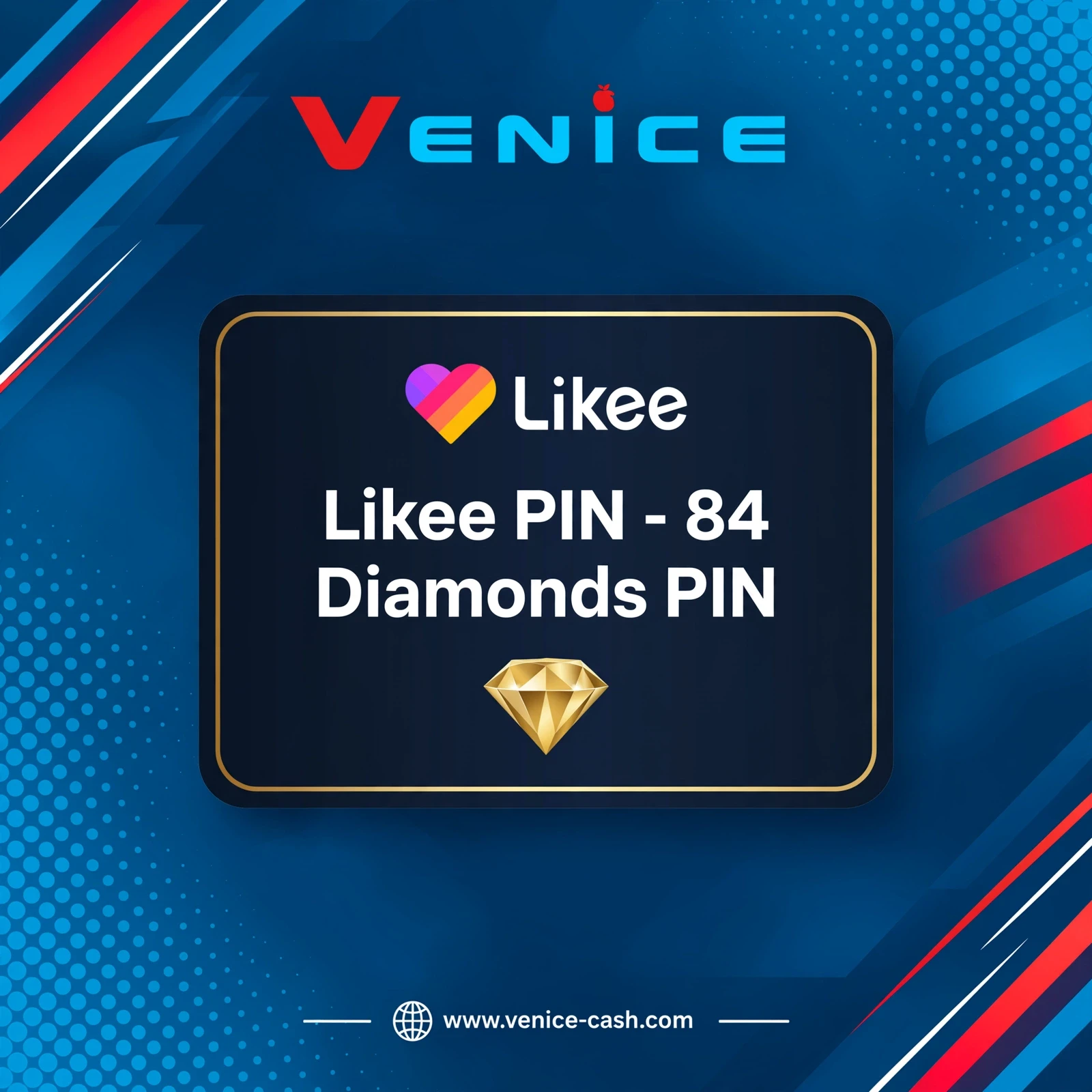 Likee PIN - 84Diamonds PIN