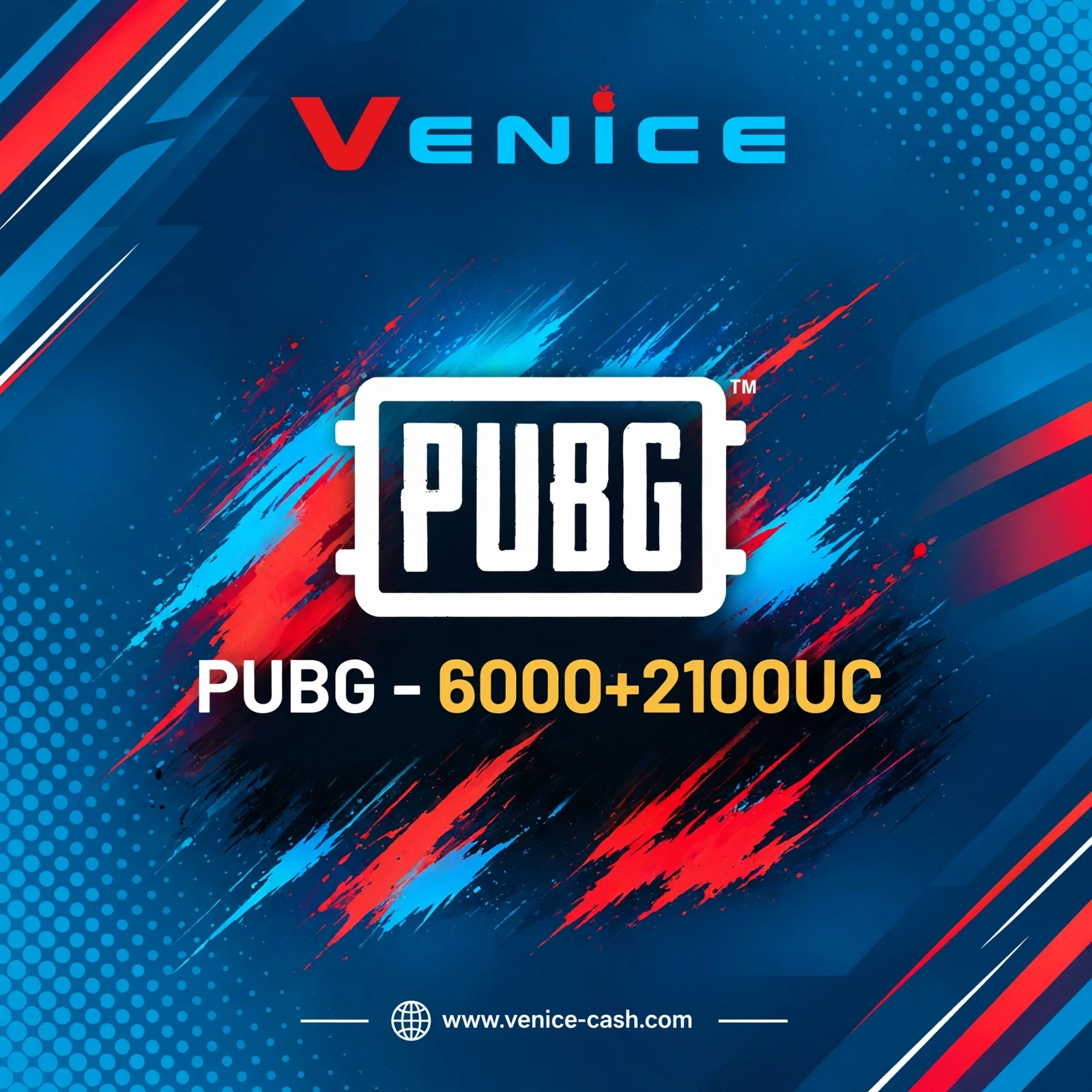 PUBG - 6000+2100UC