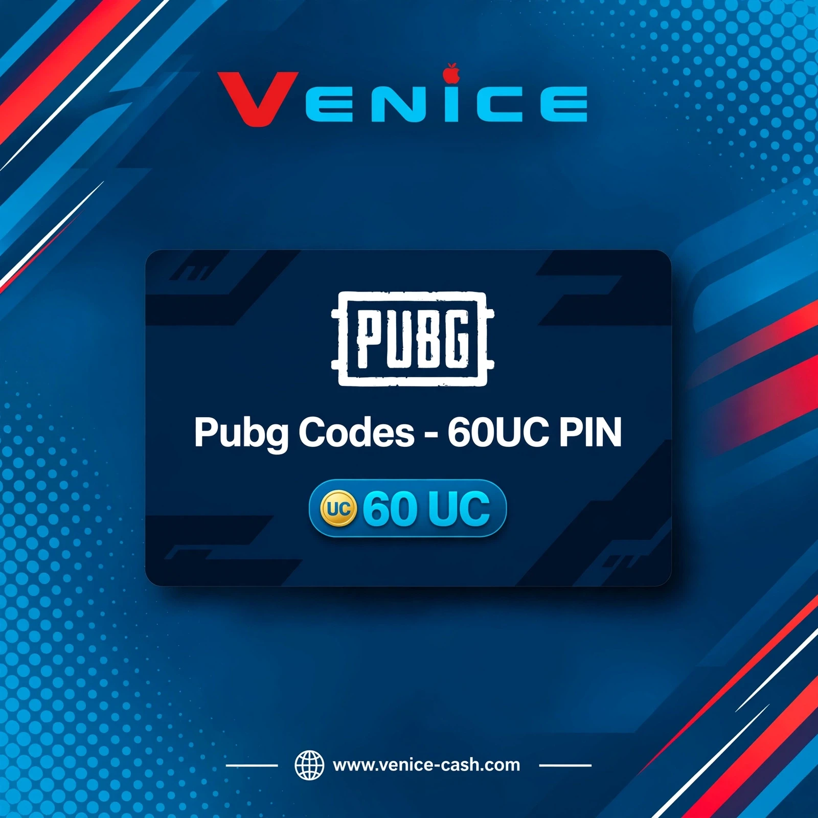 Pubg Codes - 60UC PIN