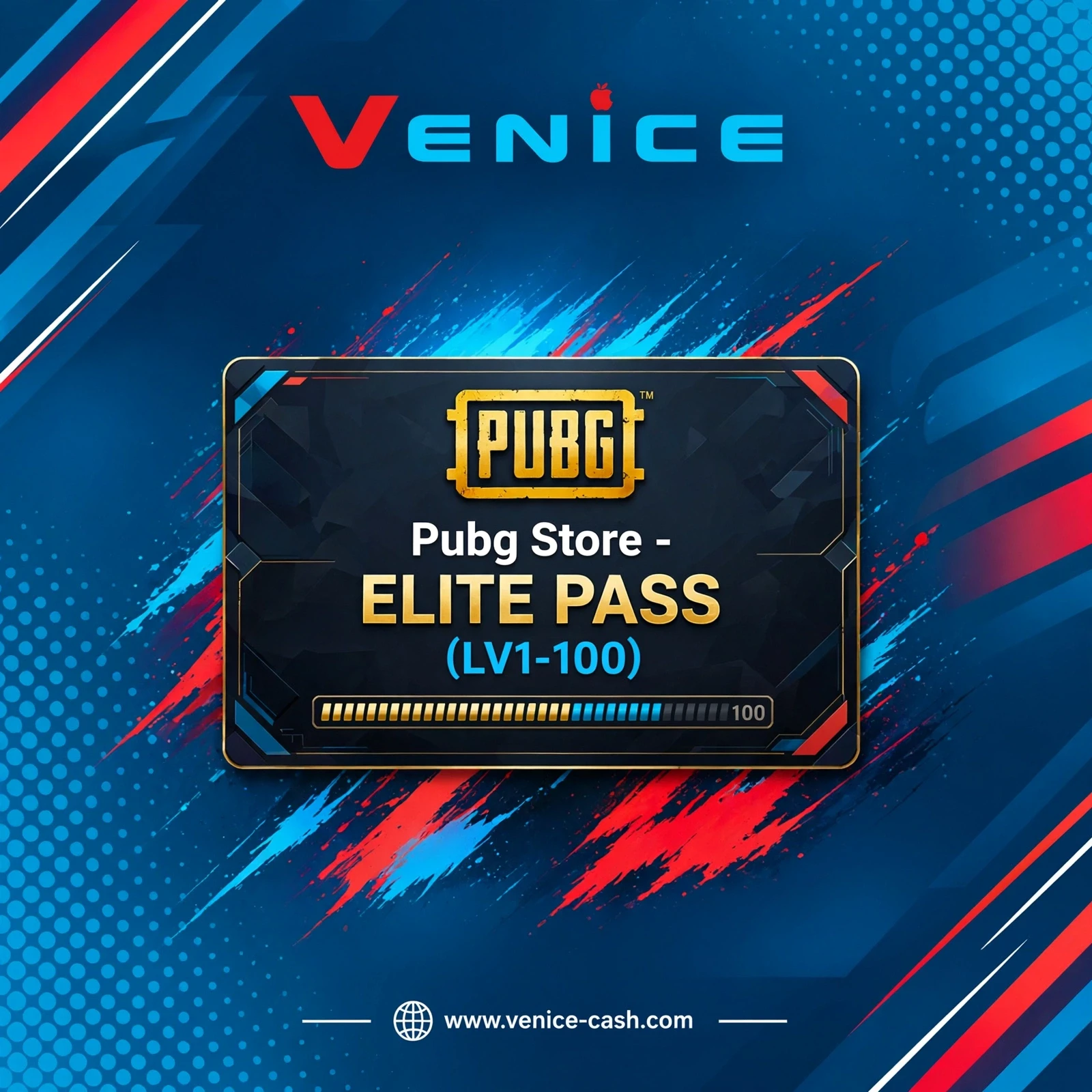 Pubg Store - ELITE PASS（LV1-100)