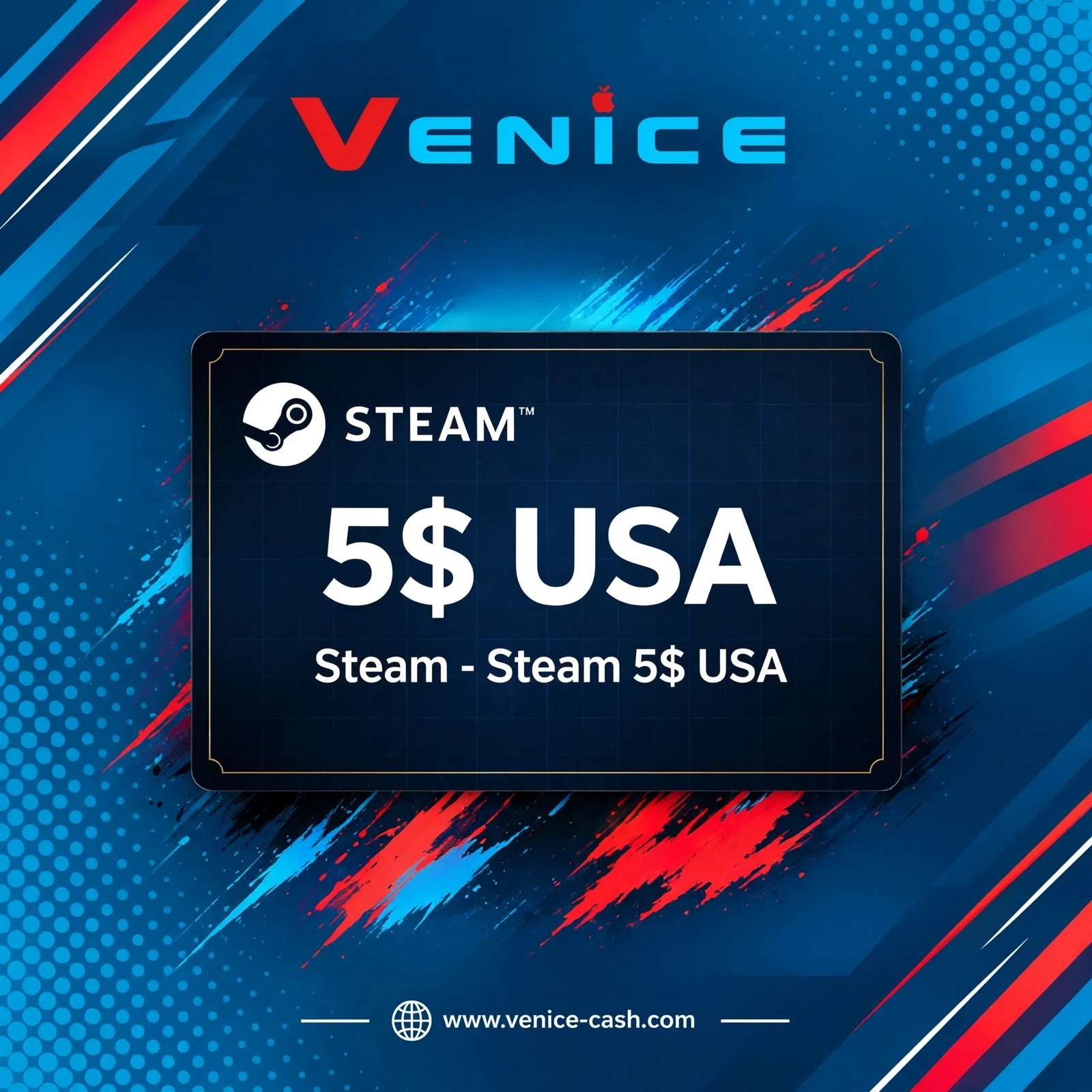 Steam - ٍSteam 5$ USA