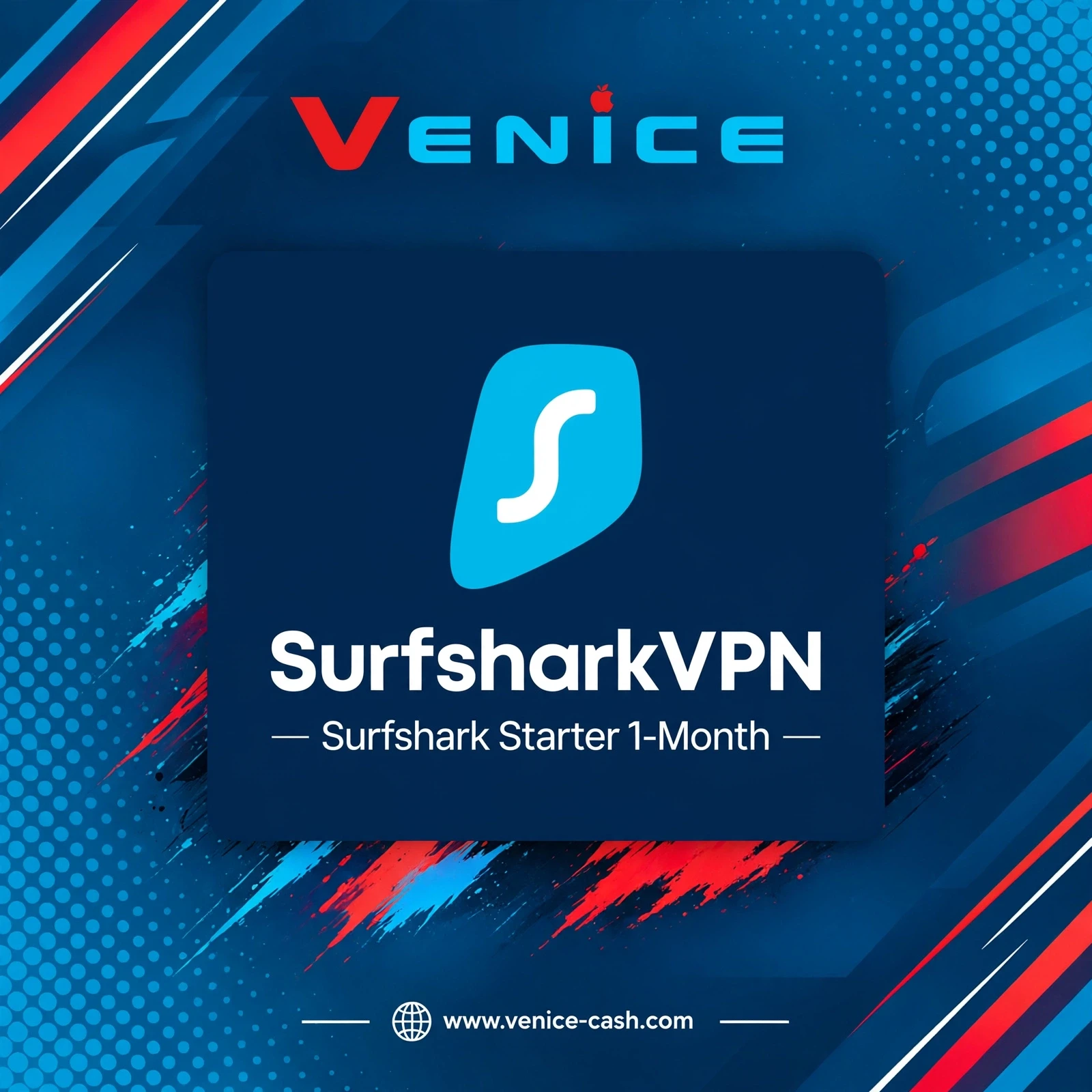 SurfsharkVPN - Surfshark Starter 1-Month