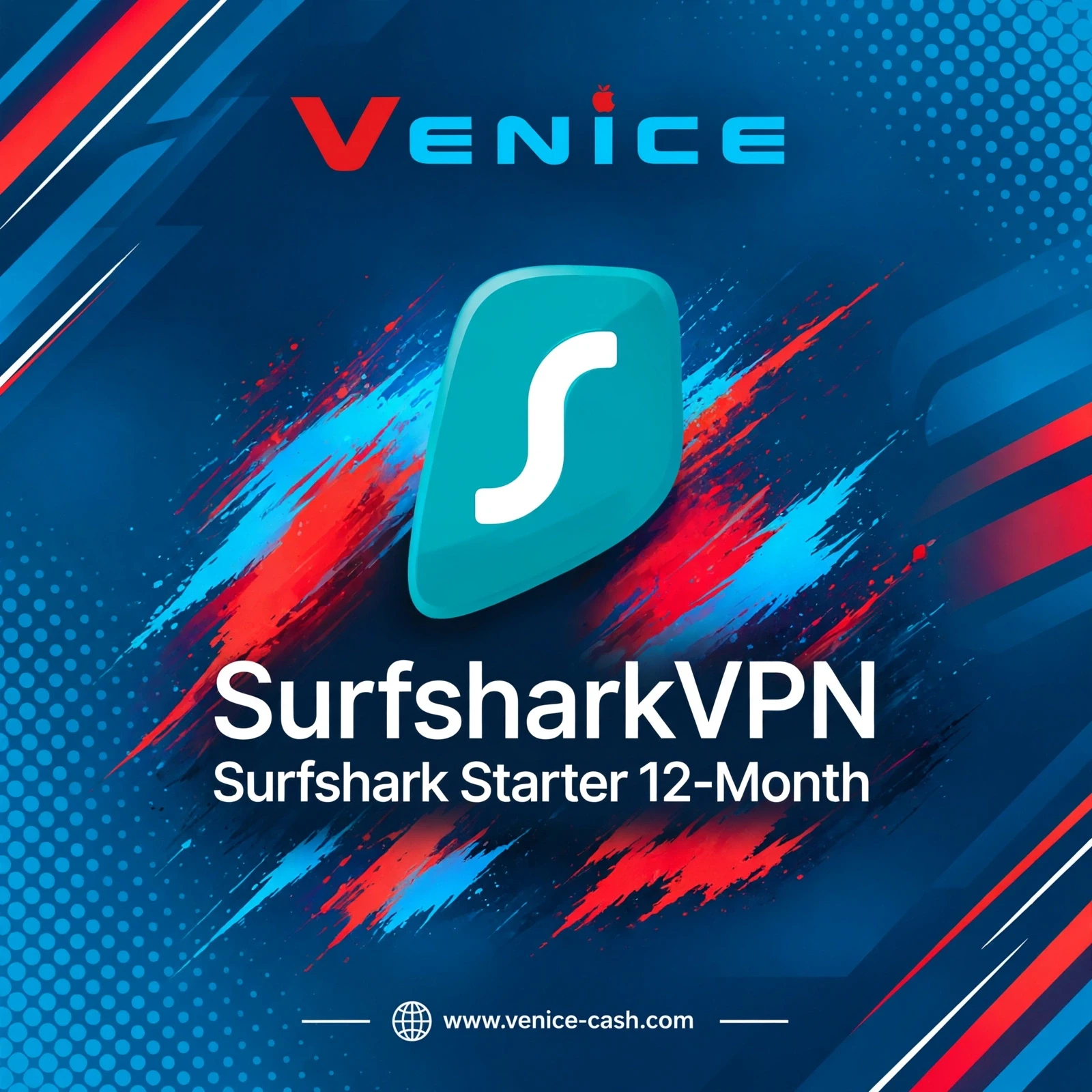 SurfsharkVPN - Surfshark Starter 12-Month