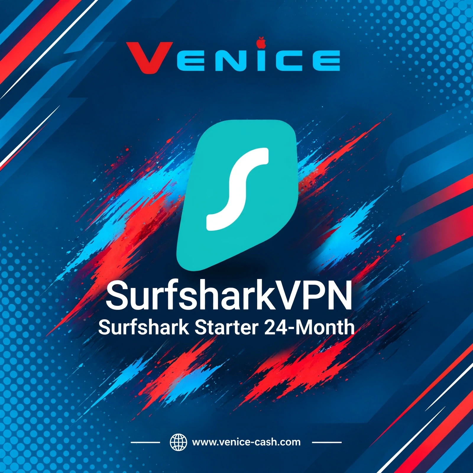 SurfsharkVPN - Surfshark Starter 24-Month