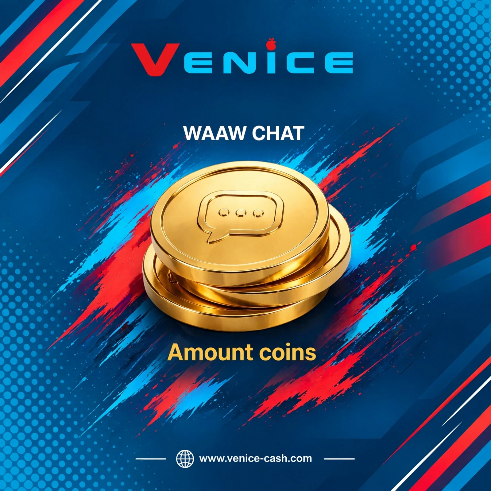 WAAW CHAT - WAAW CHAT Amount coins