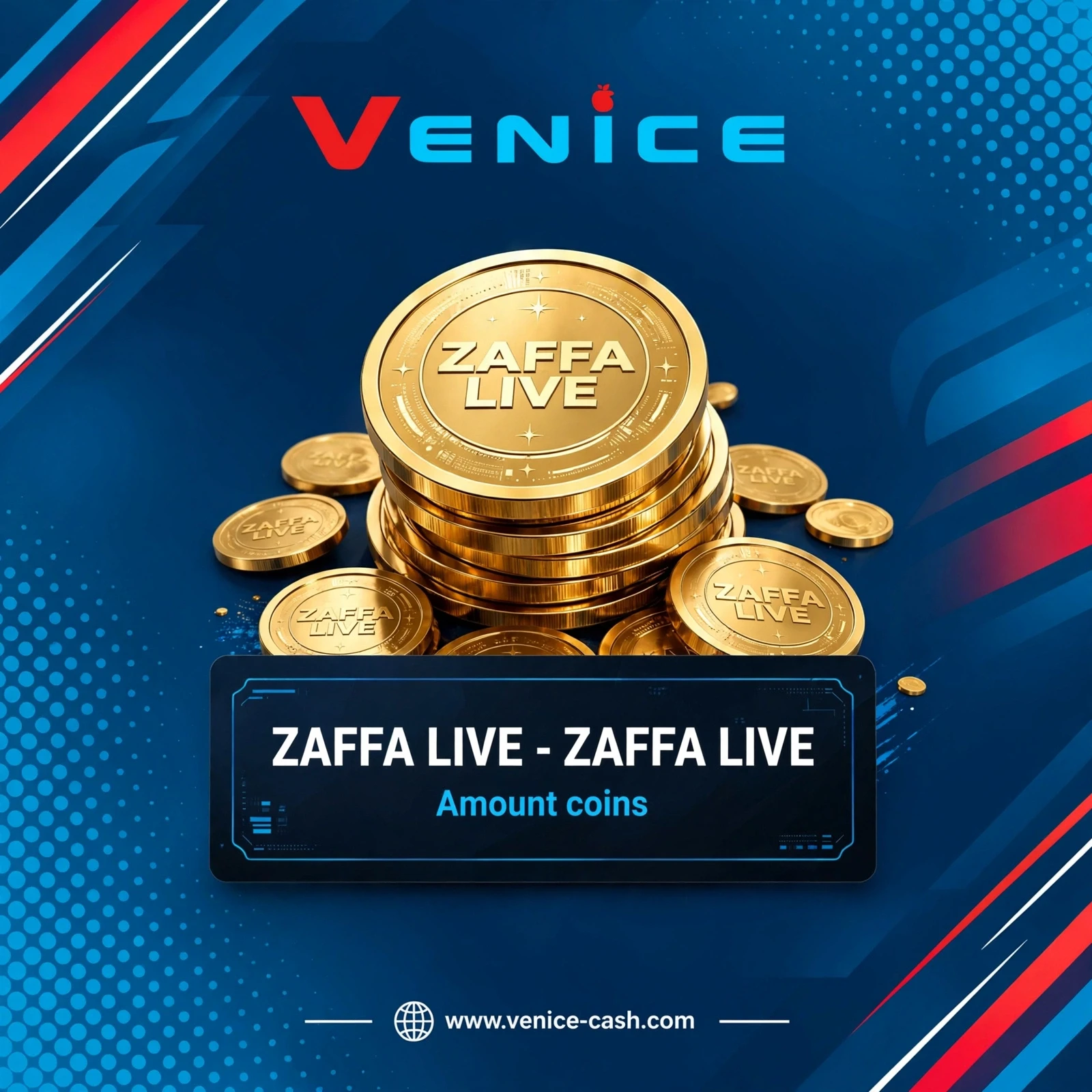 ZAFFA LIVE - ZAFFA LIVE Amount coins
